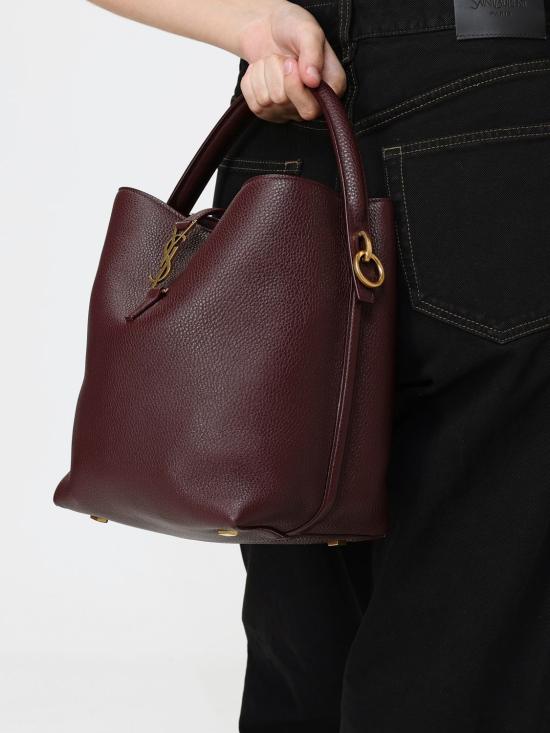 26SS 생로랑 숄더백 860941AAF20 6195 Burgundy - SAINT LAURENT