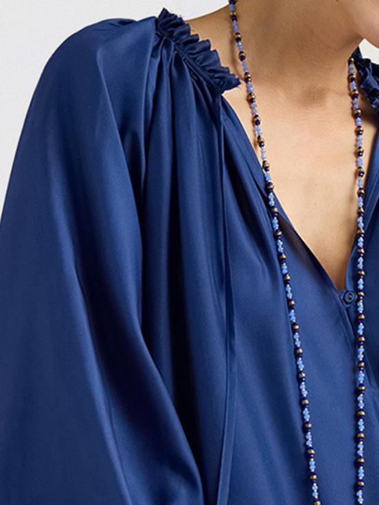 26SS 모모니 롱 원피스 265MMODR016265MO08 0885 Navy - MOMONI
