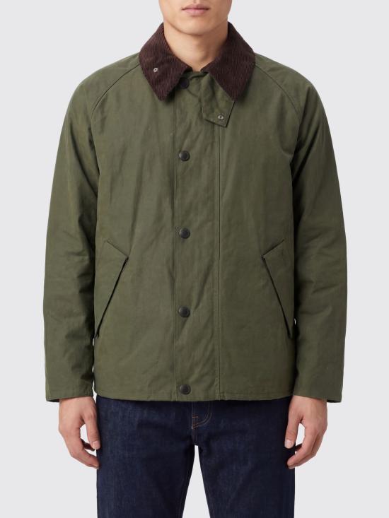 26SS 바버 TRANSPOTER 트렌스포터 오버사이즈 캐주얼 자켓 MCA0931 SG71 Green