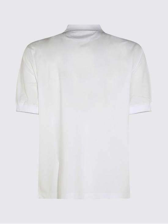 26SS 브루넬로 쿠치넬리 폴로 티셔츠 MW8641330F CCS47 White - BRUNELLO CUCINELLI