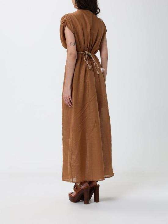 26SS 120 리노 롱 원피스 33BLIW4PLQ000G494 700681 Leather - 120 LINO