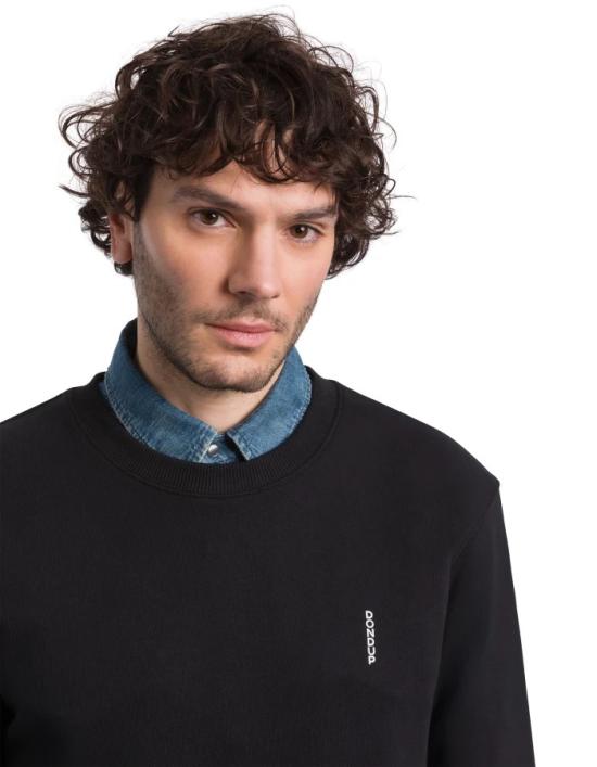26SS 돈답 긴팔 티셔츠 UF641KF0196UML9999 Black - DONDUP