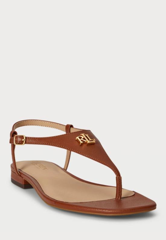 26SS 랄프 로렌 샌들 802982881001 Brown - RALPH LAUREN