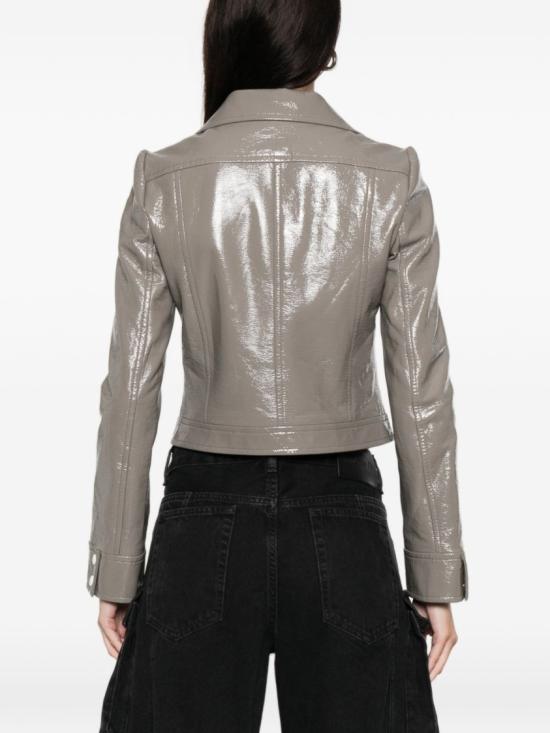 26SS 쿠레쥬 가죽 자켓 223CBL005VY0014 1099 Grey - COURREGES
