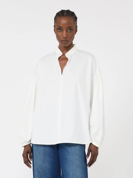 26SS 막스마라 블라우스 2616191021600001 White - MAX MARA