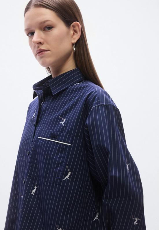 26SS 라코스테 셔츠 CF0586525 Blue - LACOSTE