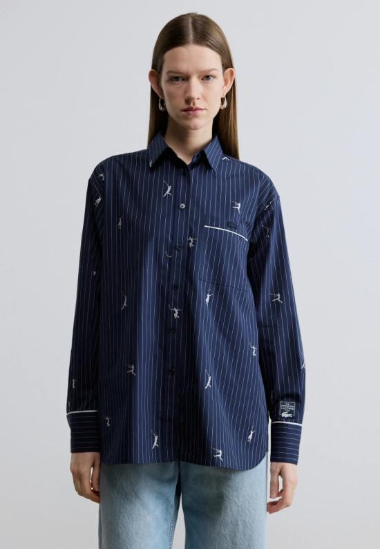 26SS 라코스테 셔츠 CF0586525 Blue - LACOSTE