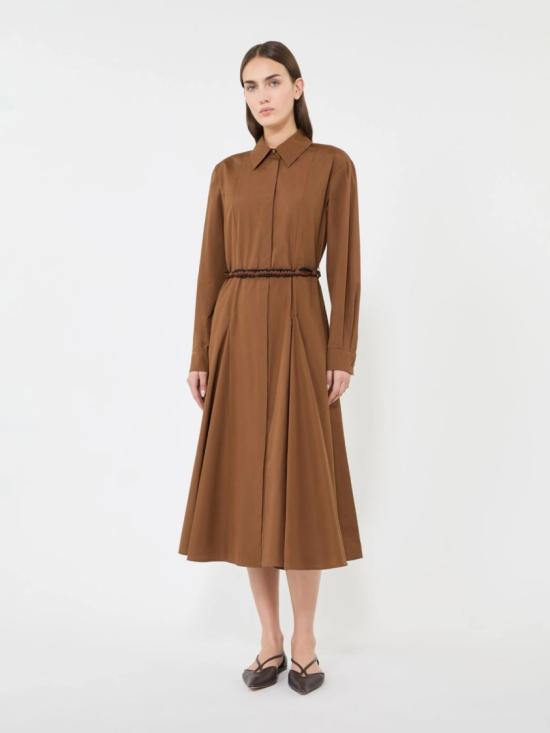 26SS 막스마라 롱 원피스 2616221062600070 Brown - MAX MARA