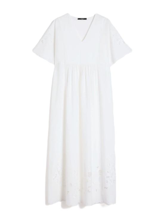 26SS 막스마라 미디 원피스 2615621092600014 White