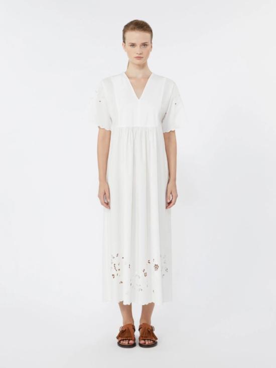 26SS 막스마라 미디 원피스 2615621092600014 White - MAX MARA