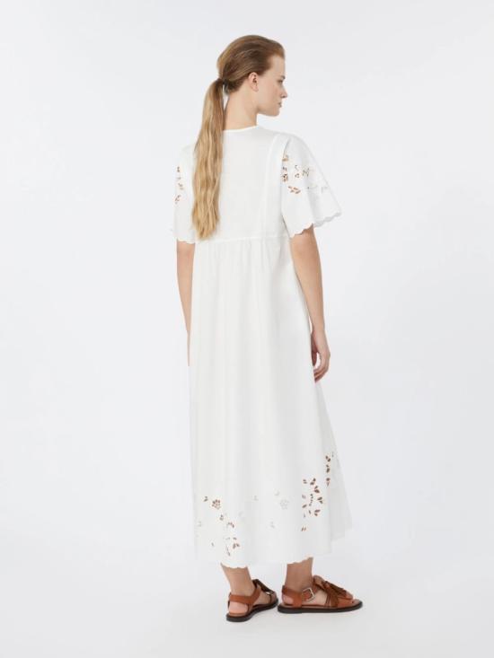 26SS 막스마라 미디 원피스 2615621092600014 White - MAX MARA