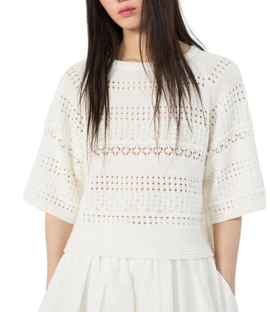 26SS 막스마라 반팔 티셔츠 2615361033600001 White - MAX MARA