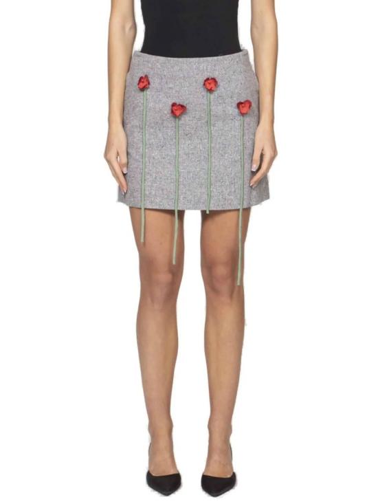 26SS 모스키노 숏 스커트 A01080414 Grey