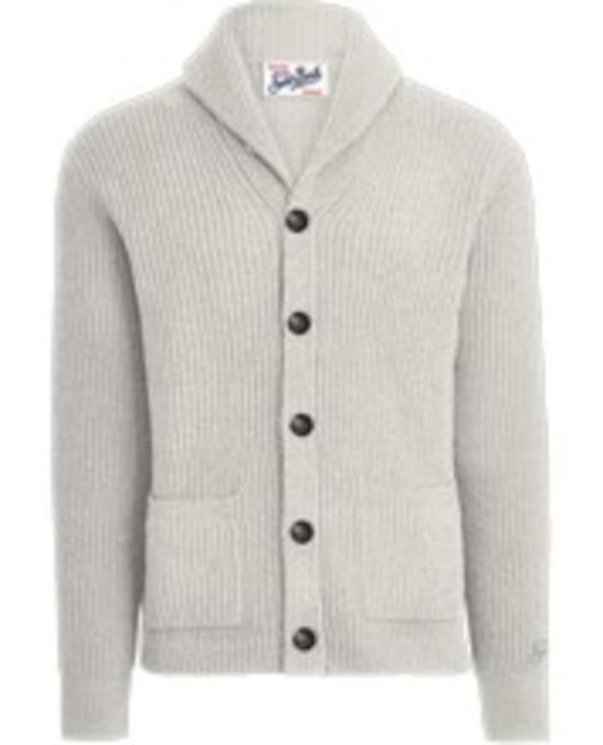 25FW 세인트바쓰 가디건 GLASGOWWOOL00040I White