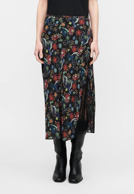 26SS 자딕앤볼테르 롱 스커트 WWSK01640ENCRE Black - ZADIG & VOLTAIRE