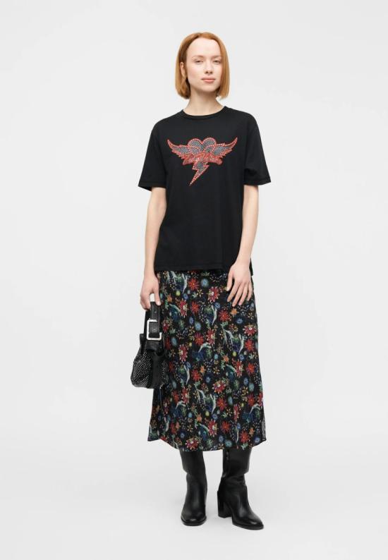 26SS 자딕앤볼테르 롱 스커트 WWSK01640ENCRE Black - ZADIG & VOLTAIRE