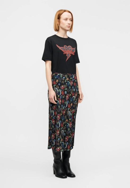 26SS 자딕앤볼테르 롱 스커트 WWSK01640ENCRE Black - ZADIG & VOLTAIRE
