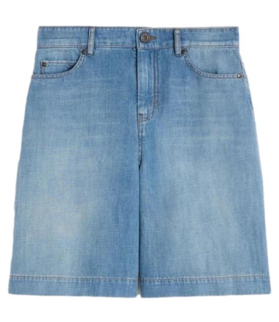 26SS 막스마라 오조노 데님 버뮤다 진 2615141032600006 Blue