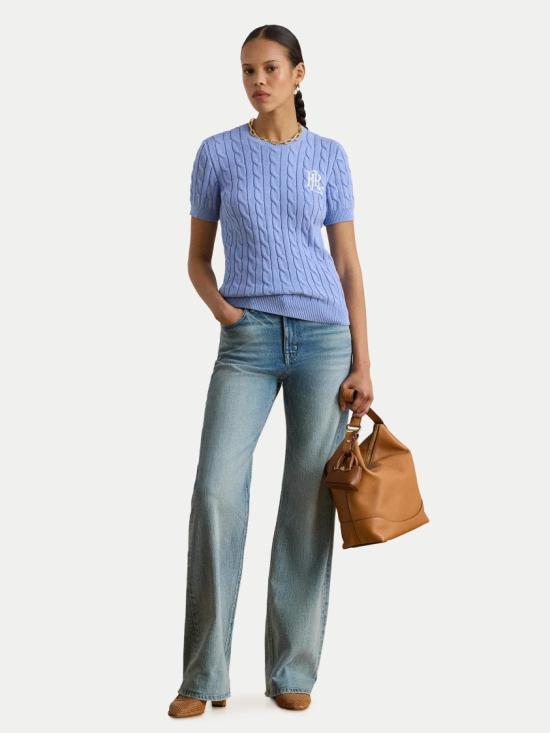 26SS 랄프 로렌 반팔 티셔츠 200P07025003 Blue - RALPH LAUREN