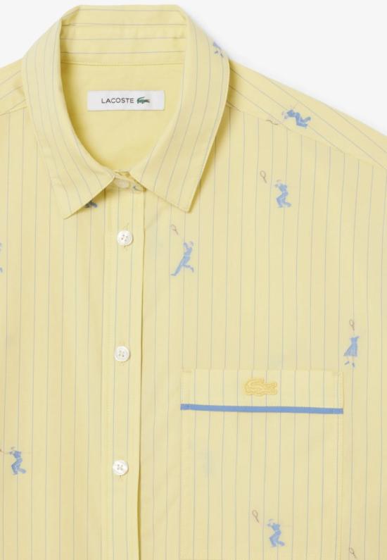 26SS 라코스테 셔츠 CF05862IA Yellow - LACOSTE