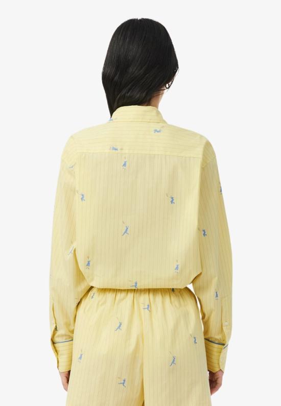 26SS 라코스테 셔츠 CF05862IA Yellow - LACOSTE
