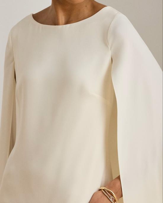 26SS 랄프 로렌 미디 원피스 253855210006 White - RALPH LAUREN