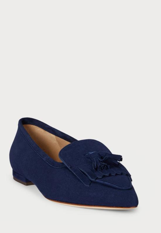 26SS 랄프 로렌 플랫 슈즈 802P04175004 Blue - RALPH LAUREN