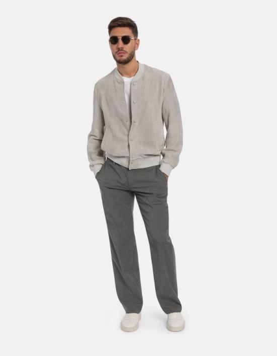 26SS 돈답 봄버 자켓 UJ999PL0679UXXX021 Grey - DONDUP
