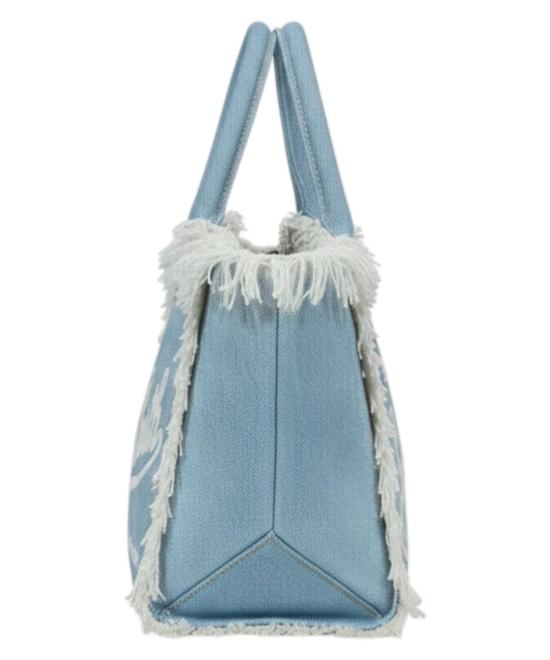 26SS 세인트바쓰 토트백 COL000100426L Blue - MC2 SAINT BARTH