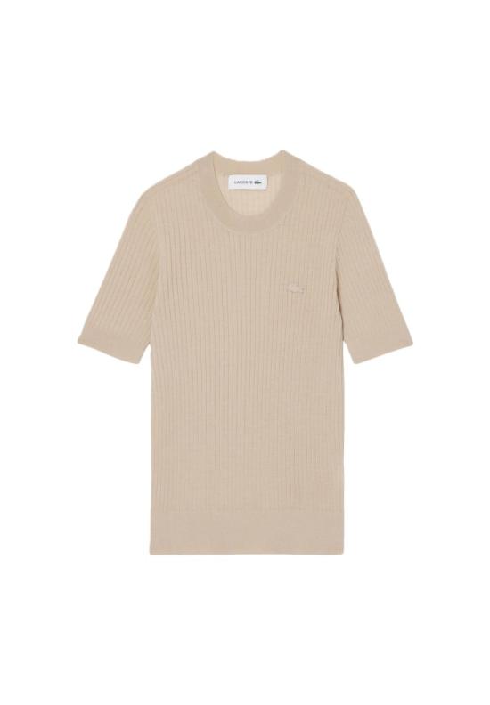 26SS 라코스테 반팔 티셔츠 AF4146X6F Neutrals
