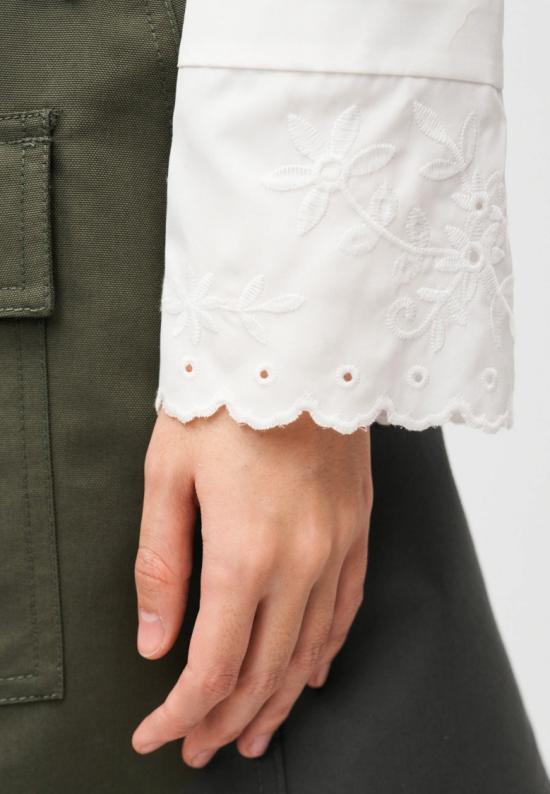 26SS 막스마라 셔츠 2615111021600004 White - MAX MARA