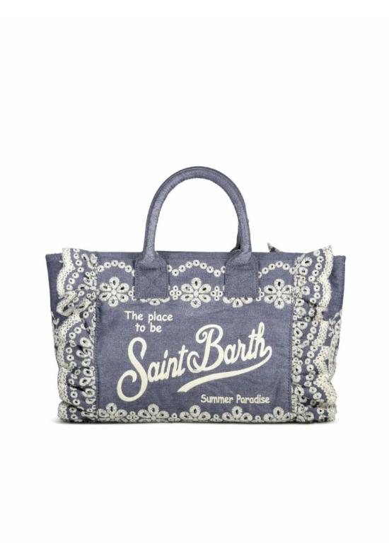 26SS 세인트바쓰 토트백 COL002700485L Blue - MC2 SAINT BARTH