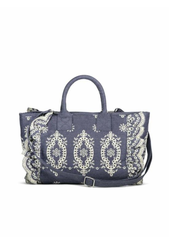 26SS 세인트바쓰 토트백 COL002700485L Blue - MC2 SAINT BARTH
