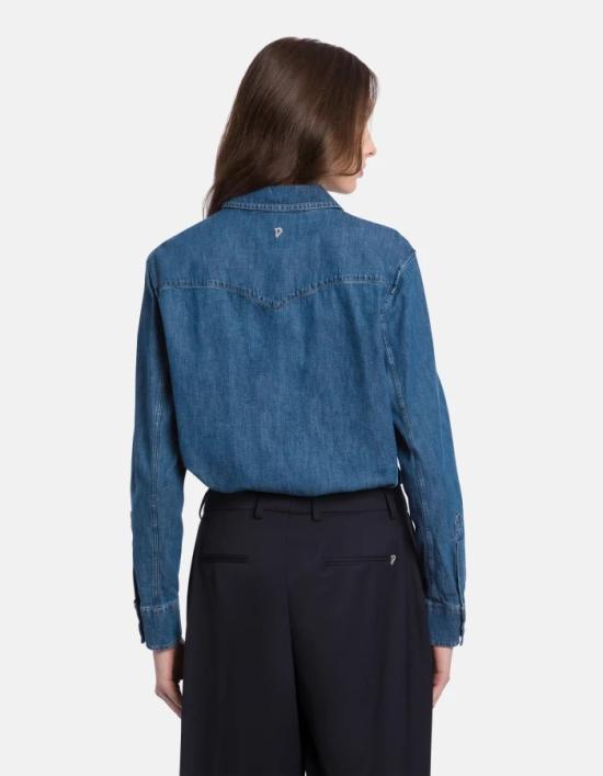 26SS 돈답 데님 셔츠 DC480DF0272DMF6800 Blue - DONDUP