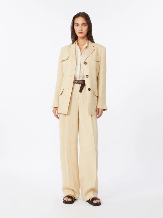 26SS 막스마라 스트레이트 팬츠 2616131032600028 Neutrals - MAX MARA