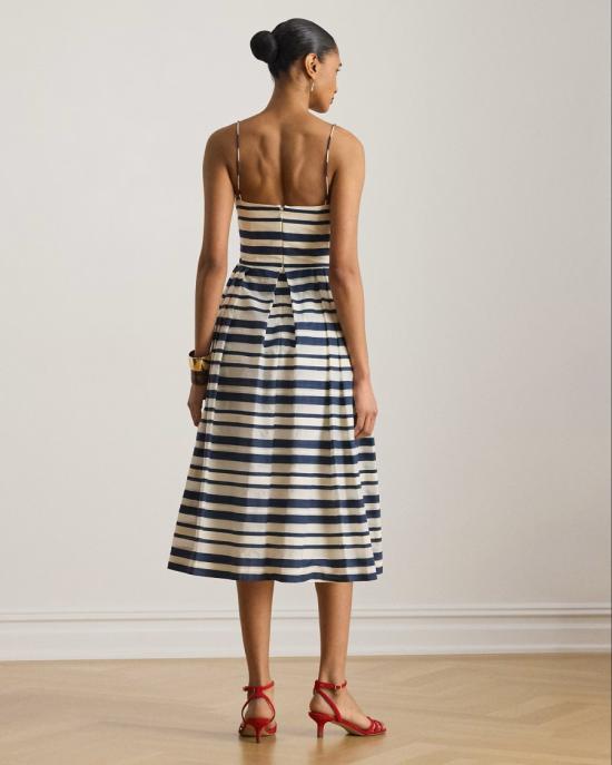 26SS 랄프 로렌 미디 원피스 253P08699001 Blue - RALPH LAUREN