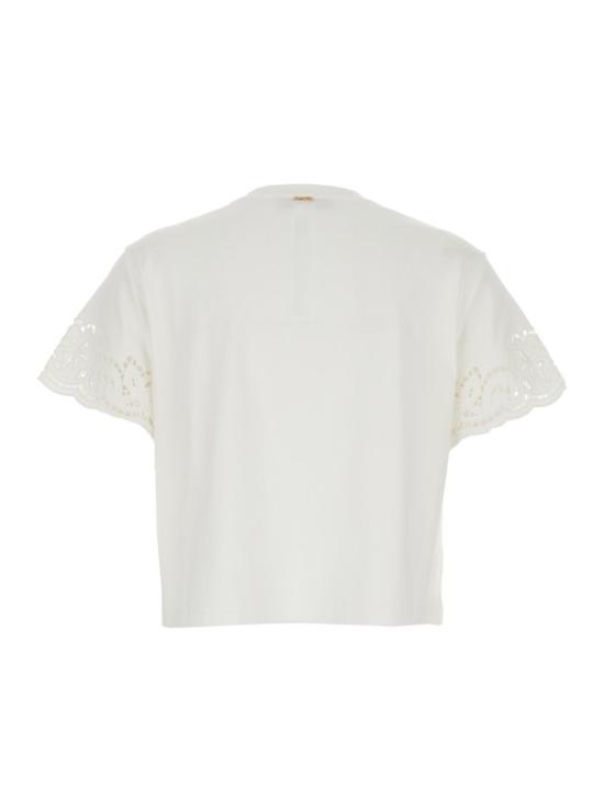 26SS 트윈셋 반팔 티셔츠 261TP244000001 White - TWINSET