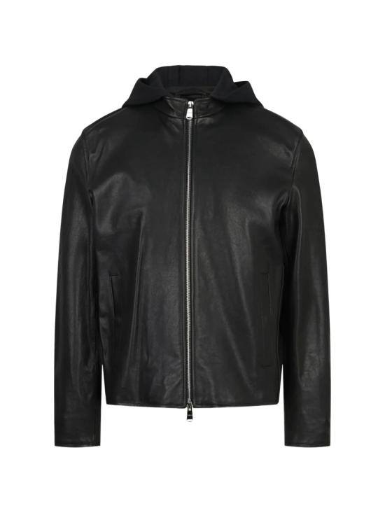 26SS 돈답 가죽 자켓 JU023PL0680UXXX999 Black
