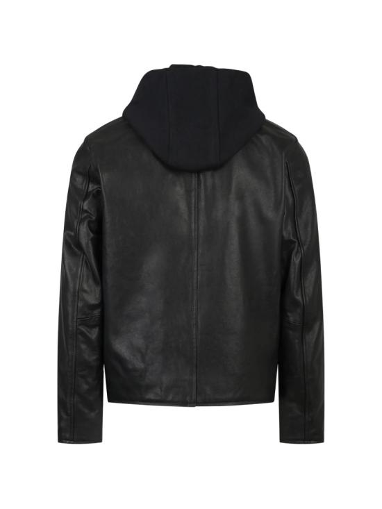 26SS 돈답 가죽 자켓 JU023PL0680UXXX999 Black - DONDUP