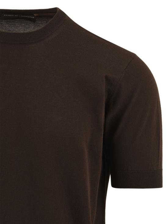 26SS 필리포 드 로렌티스 반팔 티셔츠 GC1MCCR14R190 Brown - FILIPPO DE LAURENTIIS