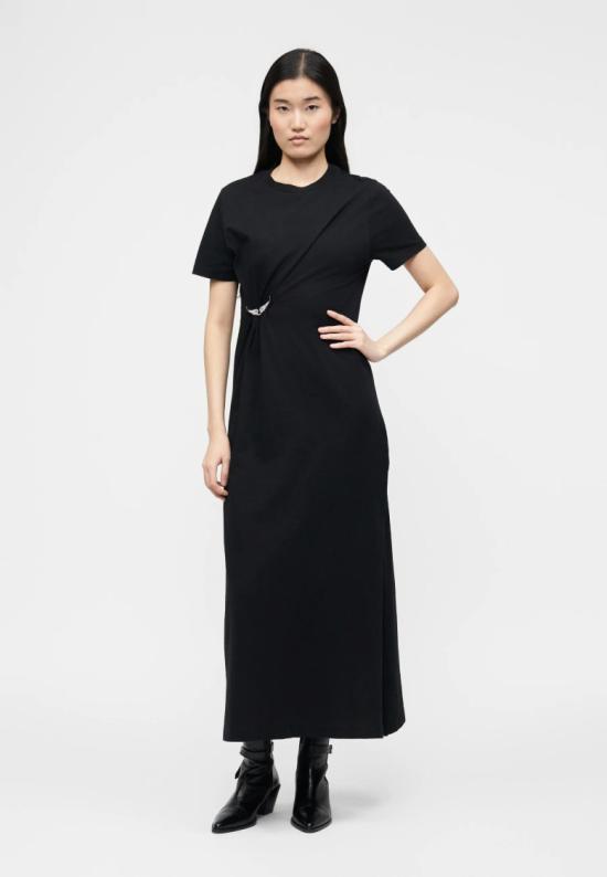 26SS 자딕앤볼테르 롱 원피스 JWDR01133BLACK Black - ZADIG & VOLTAIRE