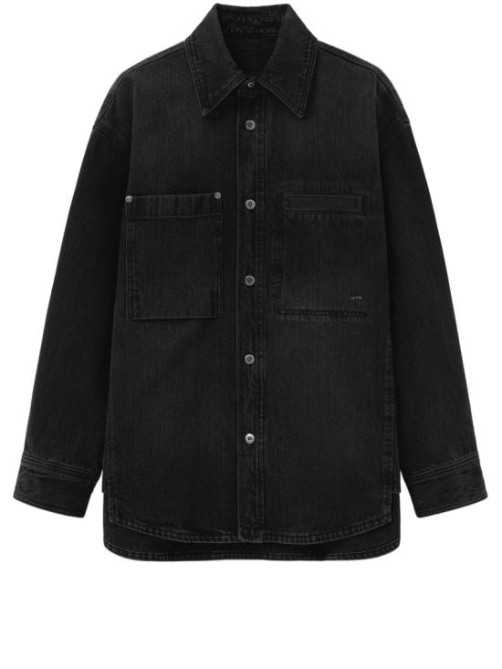 26SS 우영미 데님 셔츠 W261SH27970B Black