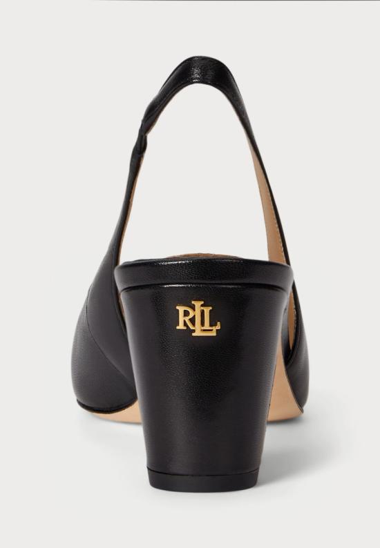26SS 랄프 로렌 힐/펌프스 802P00096001 Black - RALPH LAUREN