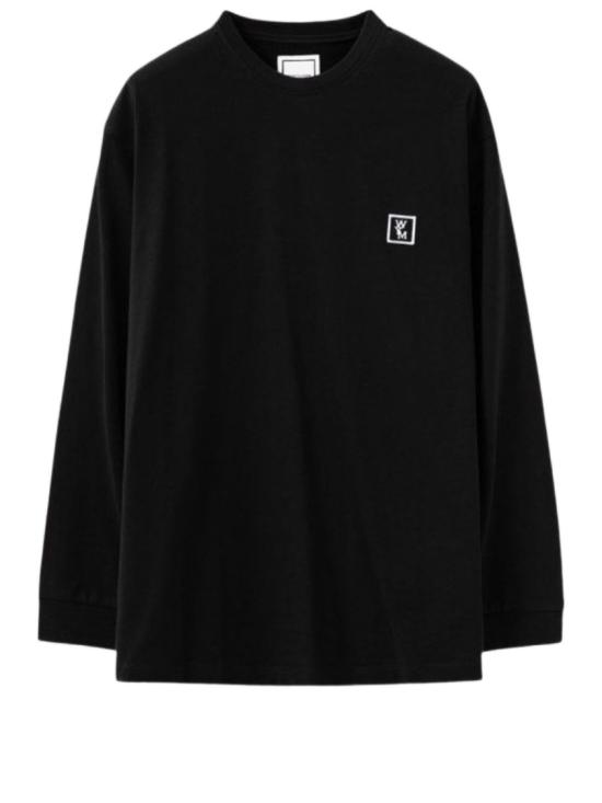 26SS 우영미 긴팔 티셔츠 W261TS51713B Black