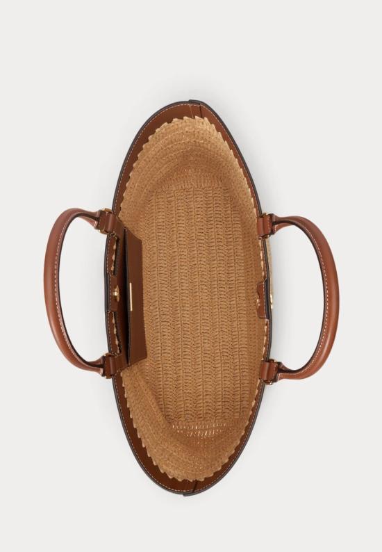 26SS 랄프 로렌 토트백 431982183001 Brown - RALPH LAUREN