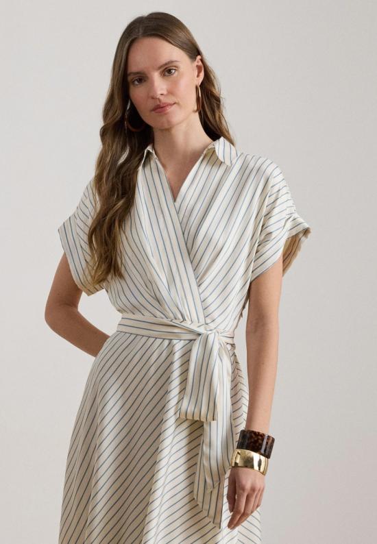 26SS 랄프 로렌 미디 원피스 200P08876001 Neutrals - RALPH LAUREN
