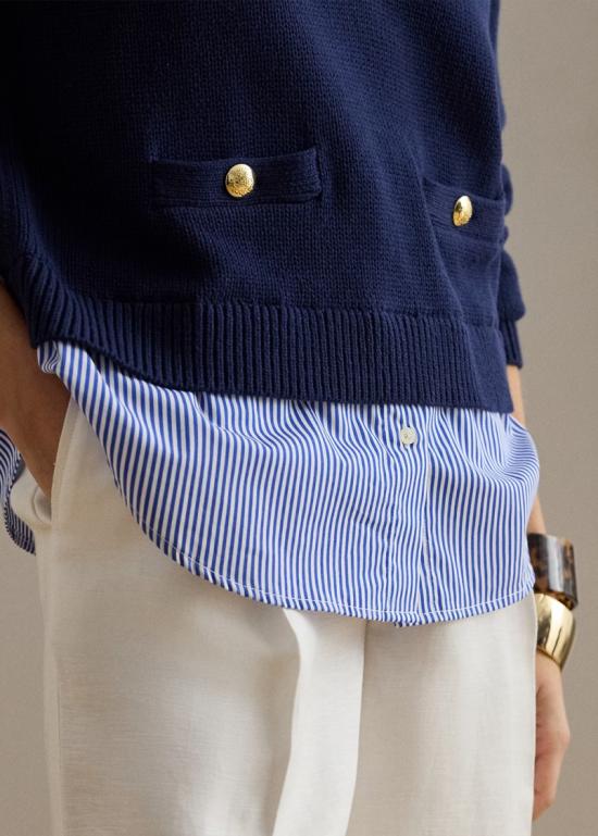 26SS 랄프 로렌 스웨터 200P08778001 Blue - RALPH LAUREN