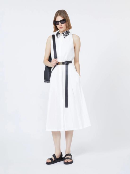 26SS 막스마라 롱 원피스 2616221072600001 White - MAX MARA