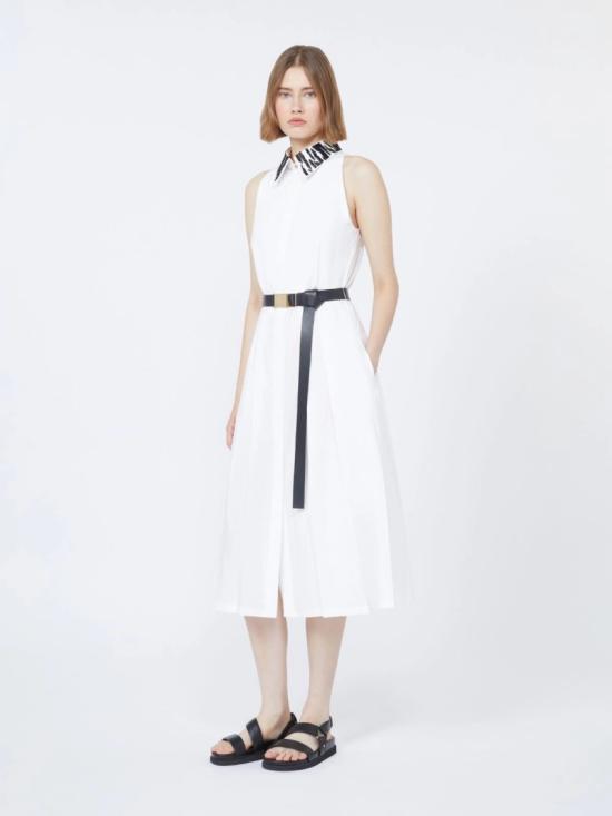 26SS 막스마라 롱 원피스 2616221072600001 White - MAX MARA