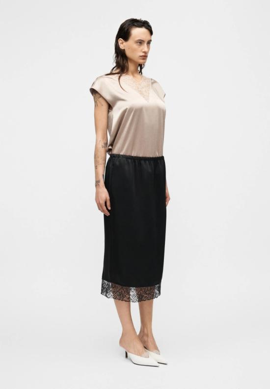 26SS 막스마라 미디 스커트 2615101031600001 Black - MAX MARA